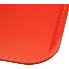 CT101424 Cafe® Fast Food Cafeteria Tray 10" x 14" - Orange