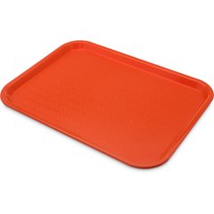CT121624 Cafe® Fast Food Cafeteria Tray 12" x 16" - Orange