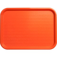 CT121624 Cafe® Fast Food Cafeteria Tray 12" x 16" - Orange