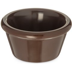 S85269 Melamine Smooth Ramekin 2 oz - Chocolate