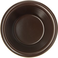 S85269 Melamine Smooth Ramekin 2 oz - Chocolate