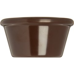 S85269 Melamine Smooth Ramekin 2 oz - Chocolate