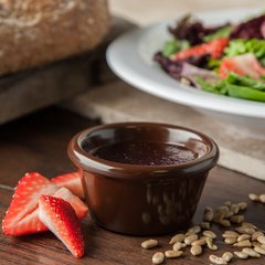 S85269 Melamine Smooth Ramekin 2 oz - Chocolate