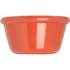 S28352 Melamine Smooth Ramekin 4 oz - Sunset Orange