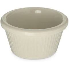 S29242 Melamine Fluted Ramekin 2 oz - Bone