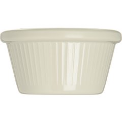 S29242 Melamine Fluted Ramekin 2 oz - Bone
