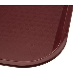 CT141861 Cafe® Fast Food Cafeteria Tray 14" x 18" - Burgundy