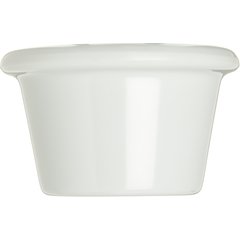 S27502 Melamine Smooth Ramekin 1.5 oz - White