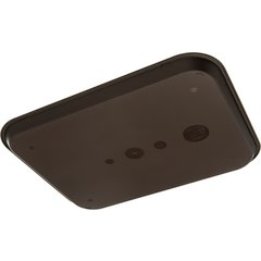 CT141869 Cafe® Fast Food Cafeteria Tray 14" x 18" - Chocolate