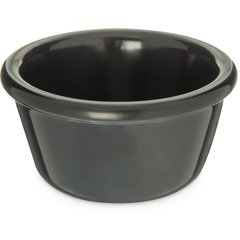 S28303 Melamine Smooth Ramekin 4 oz - Black