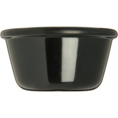 S28303 Melamine Smooth Ramekin 4 oz - Black