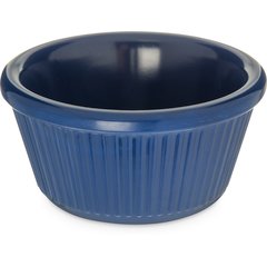 S29360 Melamine Fluted Ramekin 3 oz - Cobalt Blue