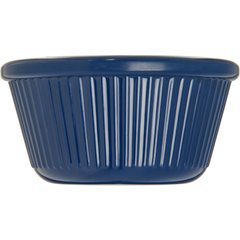 S29360 Melamine Fluted Ramekin 3 oz - Cobalt Blue