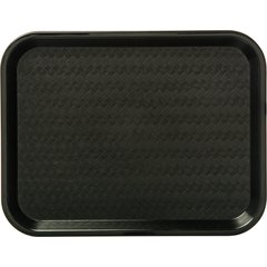 CT101403 Cafe® Fast Food Cafeteria Tray 10" x 14" - Black