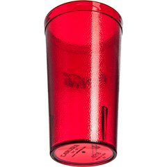 52163550D Coca-Cola® Stackable™ SAN Plastic Tumbler 16 oz - Coke - Ruby