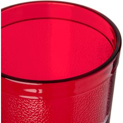 52163550D Coca-Cola® Stackable™ SAN Plastic Tumbler 16 oz - Coke - Ruby