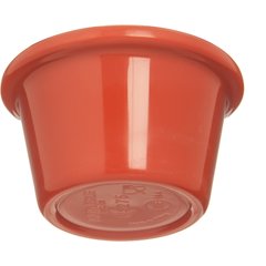S27552 Melamine Smooth Ramekin 1.5 oz - Sunset Orange