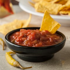 087503 Melamine Salsa Dish Ramekin 5 oz - Black