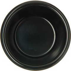 S29003 Melamine Smooth Bowl Ramekin 6 oz - Black