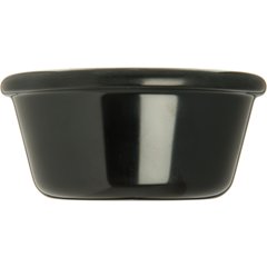 S29003 Melamine Smooth Bowl Ramekin 6 oz - Black