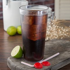 5232-8107 Stackable™ SAN Tumbler 32 oz - Cash & Carry (3/pk) - Clear