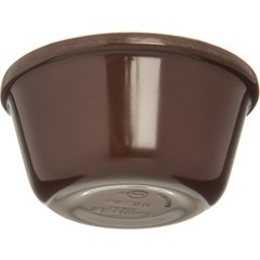 S28069 Melamine Smooth Ramekin 3 oz - Chocolate