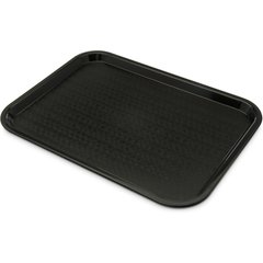 CT121603 Cafe® Fast Food Cafeteria Tray 12" x 16" - Black