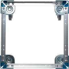 C2220A14 E-Z Glide™ Open Aluminum Dolly Without Handle 20.63" x 20.63" x 6.5" - Carlisle Blue