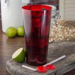 5224-810 Stackable™ SAN Tumbler 24 oz (12/st) - Ruby