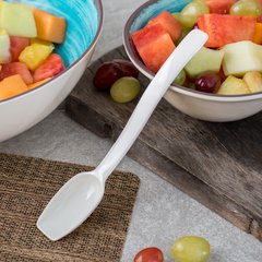 446002 Solid Spoon 0.5 oz, 9" - White