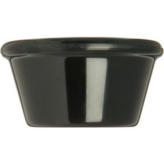 S85203 Melamine Smooth Ramekin 2 oz - Black