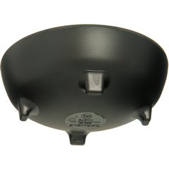 087803 Melamine Molcajete Bowl Ramekin 8 oz - Black