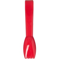 460605 Carly® Salad Tong 6.25" - Red