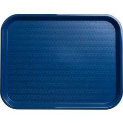 CT141814 Cafe® Fast Food Cafeteria Tray 14" x 18" - Blue