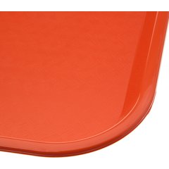 CT141824 Cafe® Fast Food Cafeteria Tray 14" x 18" - Orange