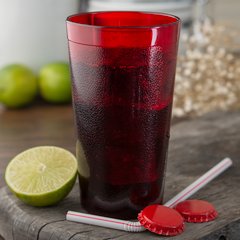5212-8110 Stackable™ SAN Tumbler 12 oz - Cash & Carry (6/pk) - Ruby
