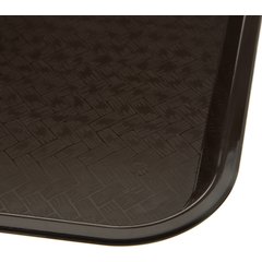 CT101469 Cafe® Fast Food Cafeteria Tray 10" x 14" - Chocolate