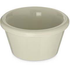 S85242 Melamine Smooth Ramekin 2 oz - Bone