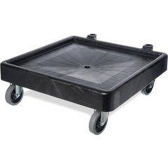 C223603 E-Z Glide™ Warewashing Rack Dolly Without Handle 22.5" x 22.5" x 8" - Black