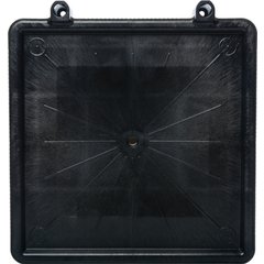 C223603 E-Z Glide™ Warewashing Rack Dolly Without Handle 22.5" x 22.5" x 8" - Black