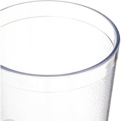 52243550G Stackable™ SAN Plastic Tumbler 24 oz - Coke - Clear