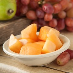 KL80525 Kingline™ Melamine Rimmed Fruit Bowl 4.75 oz - Tan