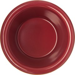S85258 Melamine Smooth Ramekin 2 oz - Roma Red