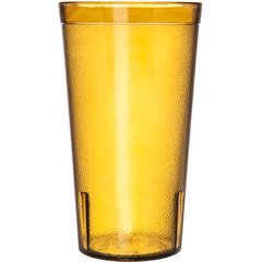 5216-8113 Stackable™ Cash 'n Carry SAN Tumbler 16 oz - Cash & Carry (6/pk) - Amber