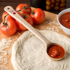 435806 Measure Miser® Solid Long Handle 1.5 oz - Beige