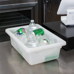 1063102 StorPlus™ Polyethylene Food Storage Container 3.5 gal - White