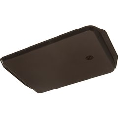 CT121769 Cafe® Fast Food Cafeteria Tray with Handles 12" x 17" - Chocolate