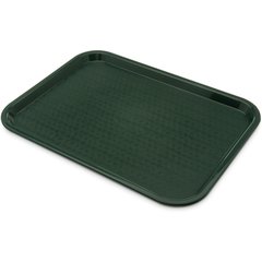 CT121608 Cafe® Fast Food Cafeteria Tray 12" x 16" - Forest Green