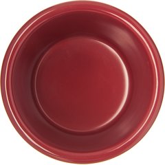 S28058 Melamine Smooth Ramekin 3 oz - Roma Red