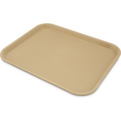 CT141806 Cafe® Fast Food Cafeteria Tray 14" x 18" - Beige